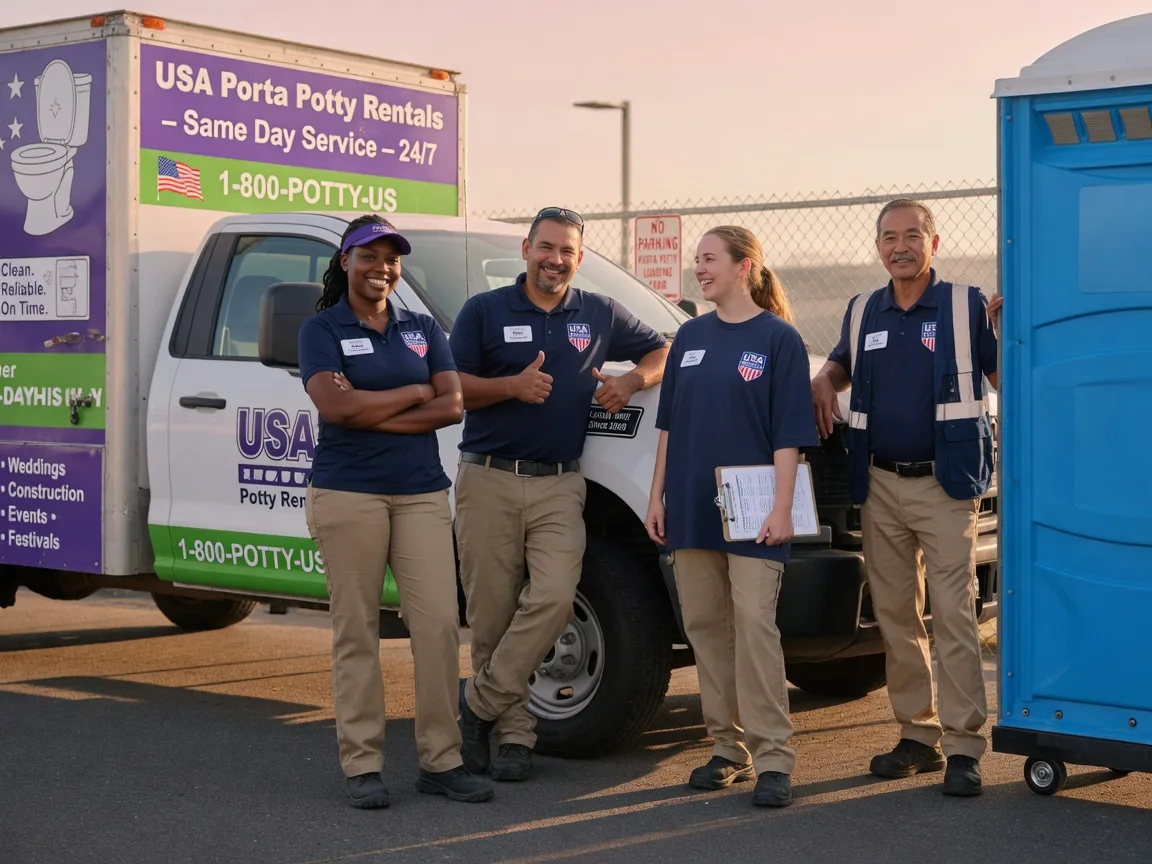 Porta Potty Rental company in Romulus, NY